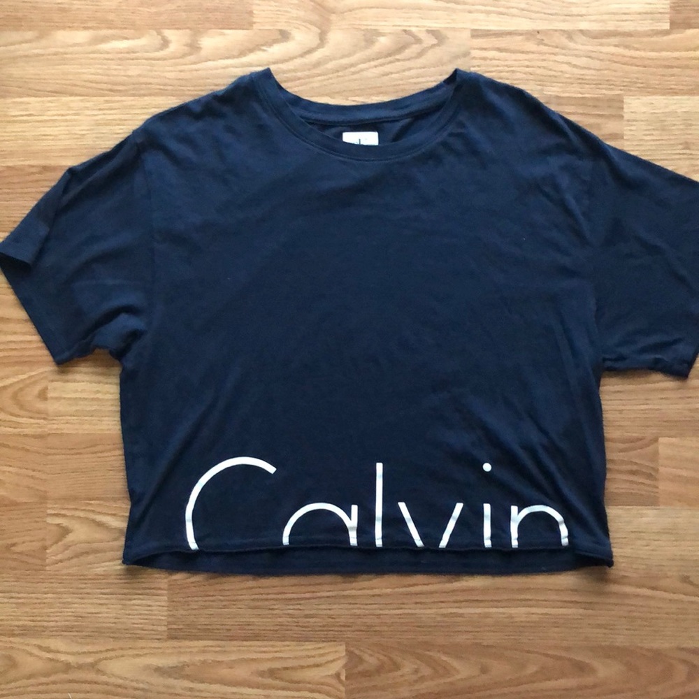 Calvin Klein Cropped T-shirt
